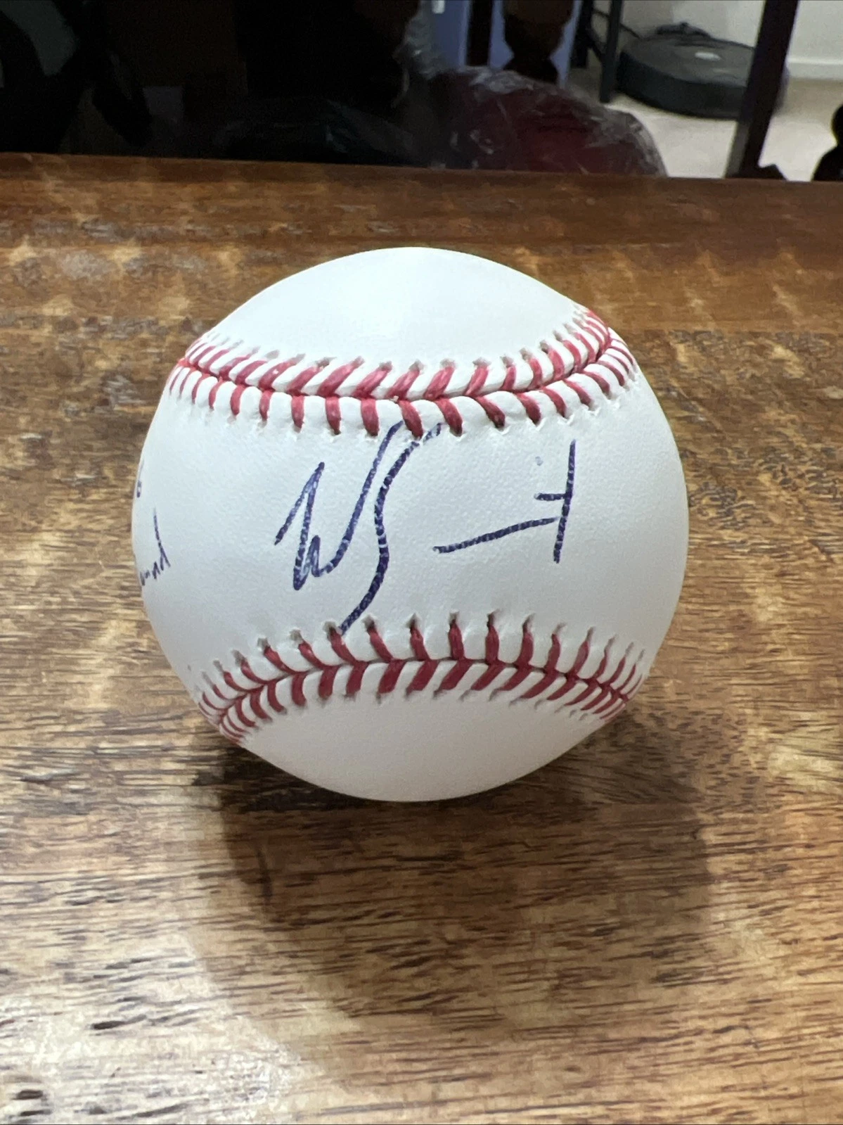 Will Smith Signed Official Major League Baseball PSA DNA Autographed Dodgers