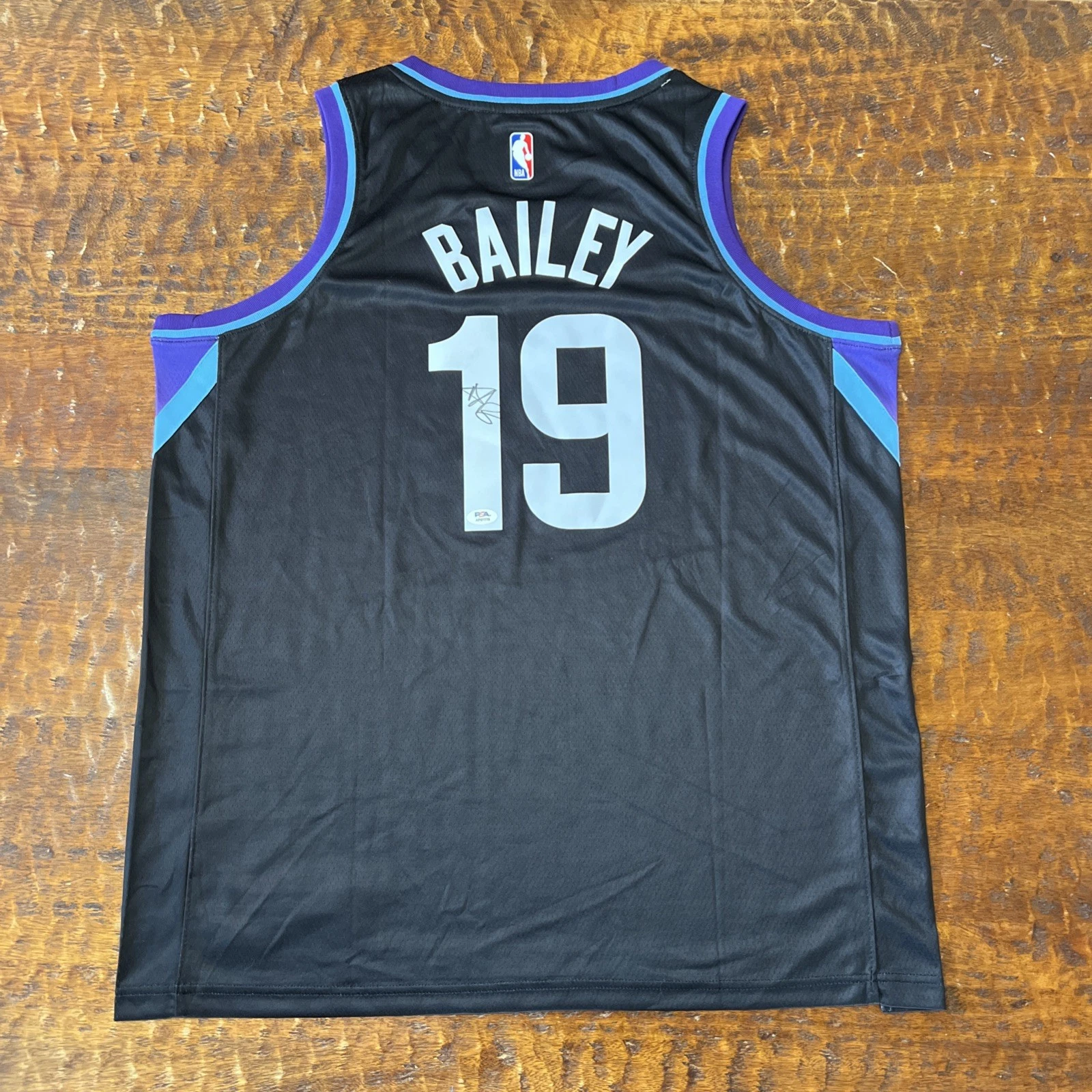 Ace Bailey Signed Utah Jazz Jersey PSA DNA  Autographed