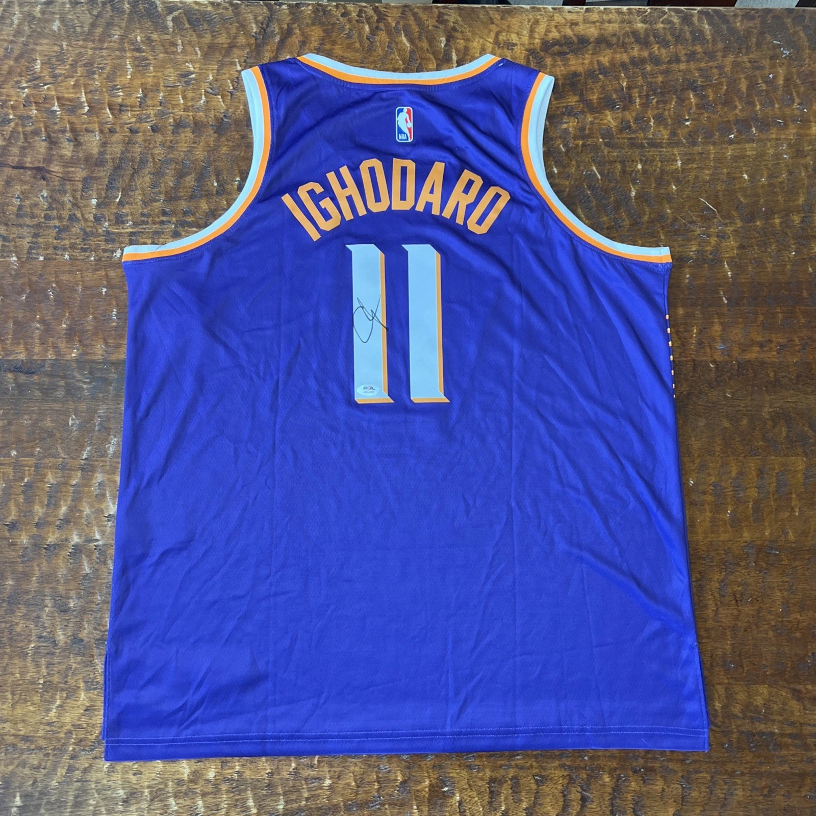 Oso Ighodaro Signed Phoenix Suns Jersey PSA DNA  Autographed