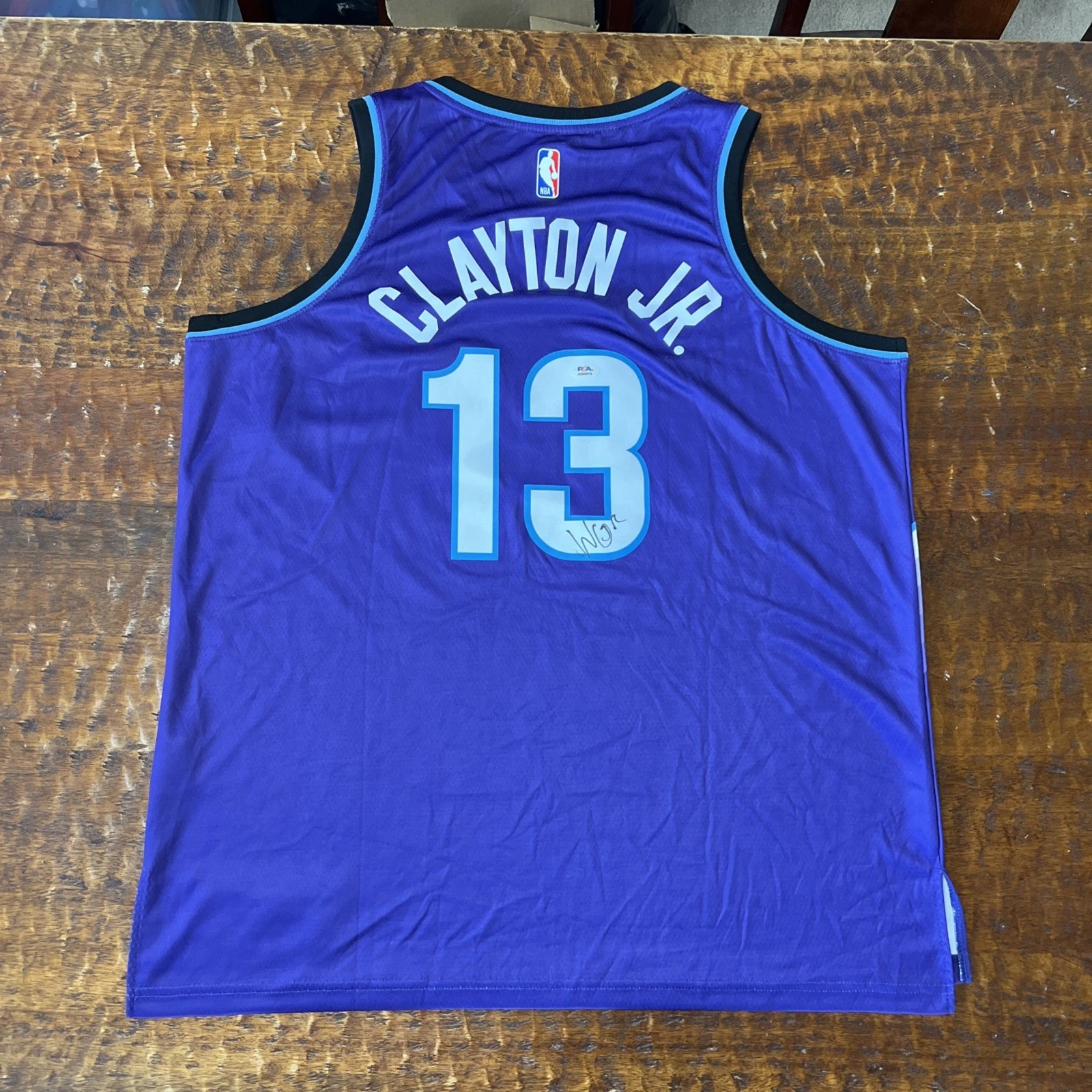 Walter Clayton Jr Signed Utah Jazz Jersey PSA DNA  Autographed