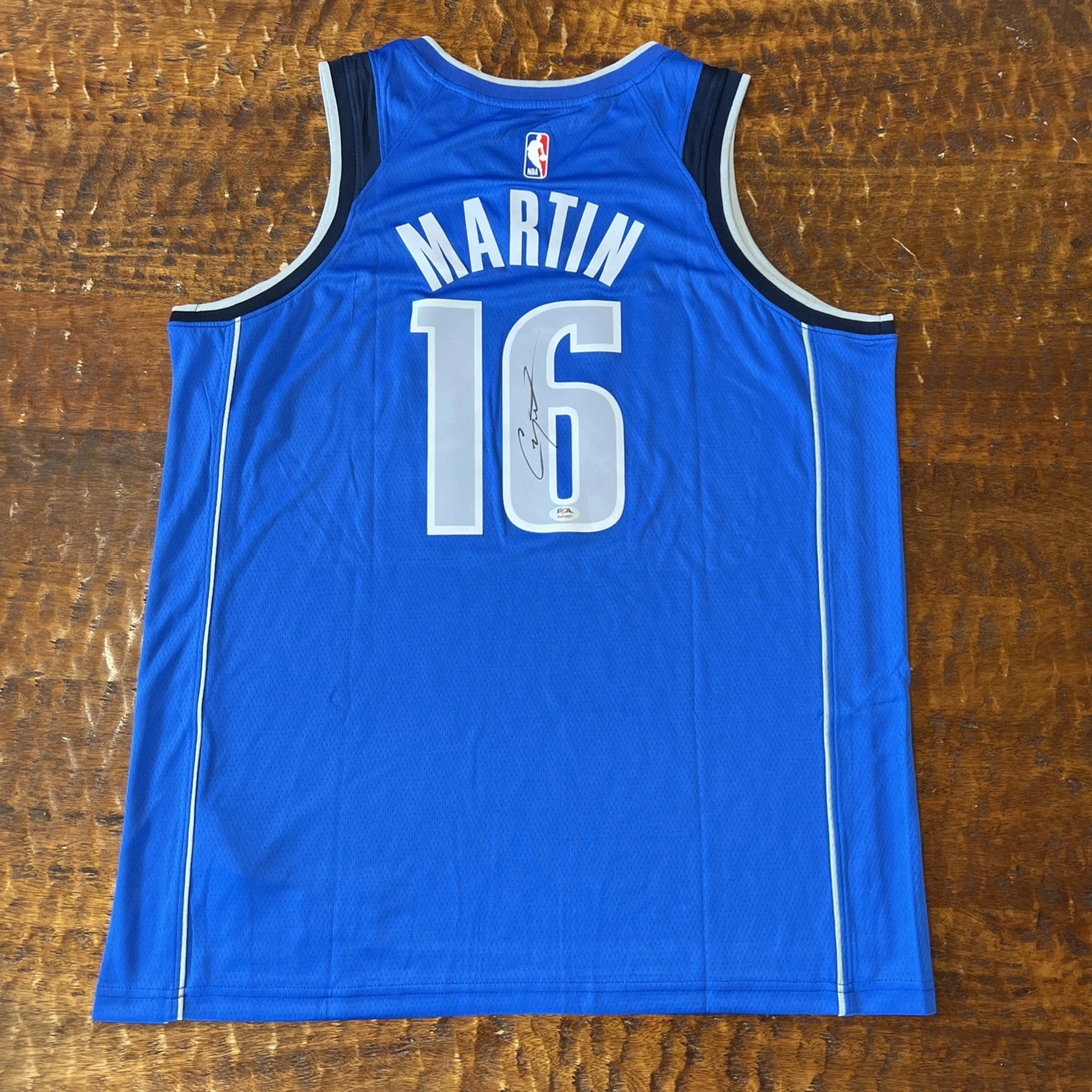Caleb Martin Signed Dallas Mavericks Jersey PSA DNA  Autographed