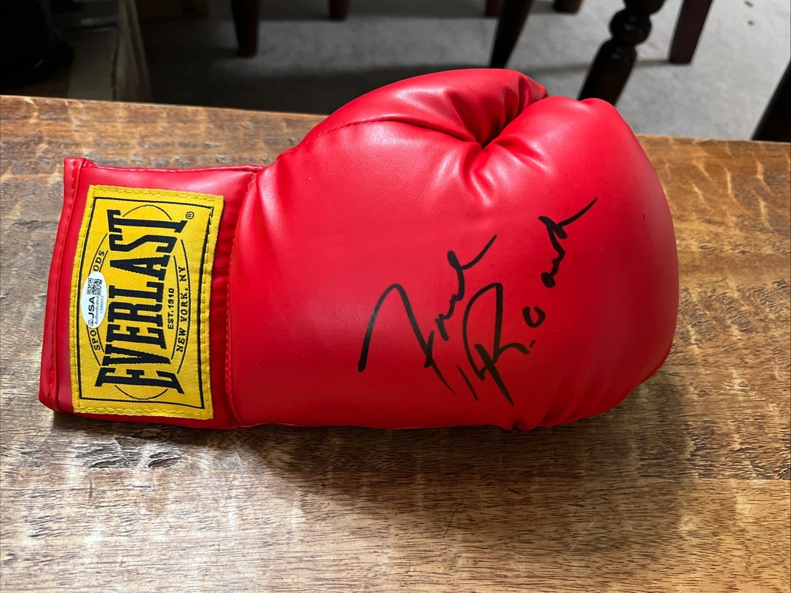 Freddie Roach Signed Everlast Boxing Glove JSA Coa Autographed