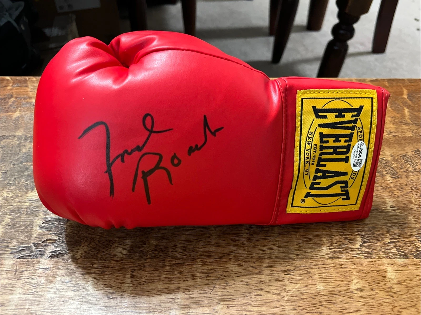 Freddie Roach Signed Everlast Boxing Glove JSA Coa Autographed