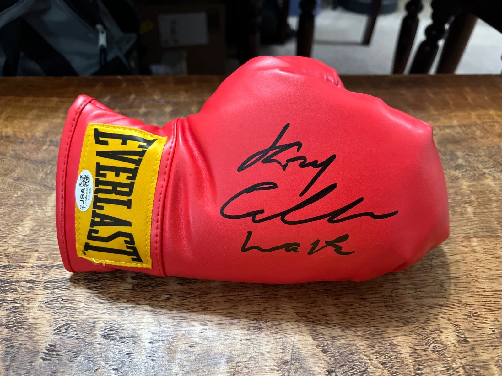 Callum Walsh Signed Everlast Boxing Glove JSA Coa Autographed King