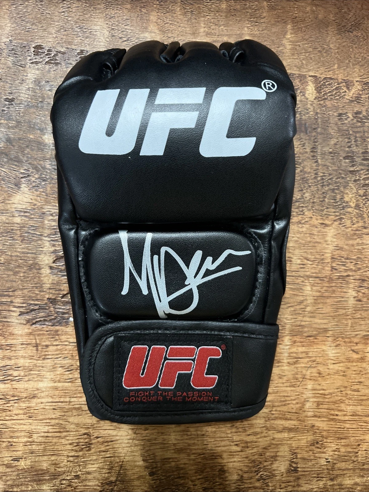 Mackenzie Dern Signed UFC MMA Glove JSA Coa Autographed