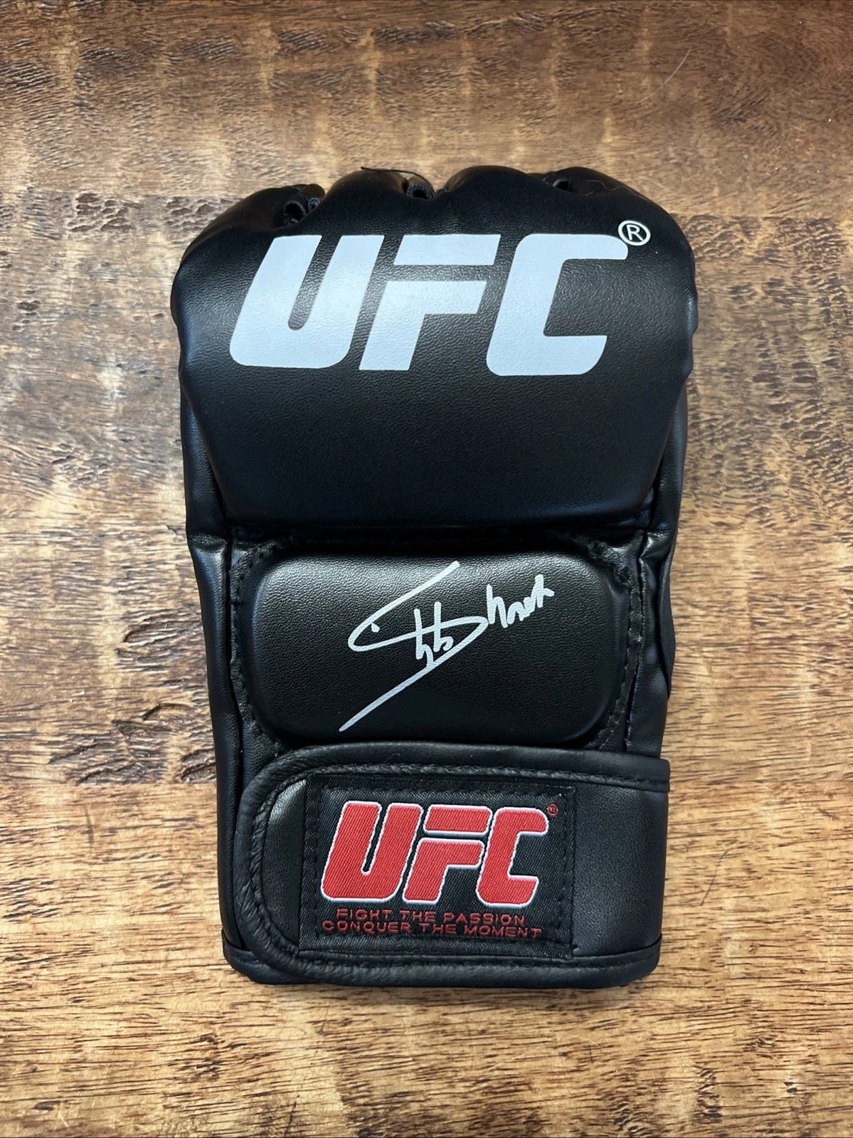 Tabatha Ricci Signed UFC MMA Glove JSA Coa Autographed Baby Shark