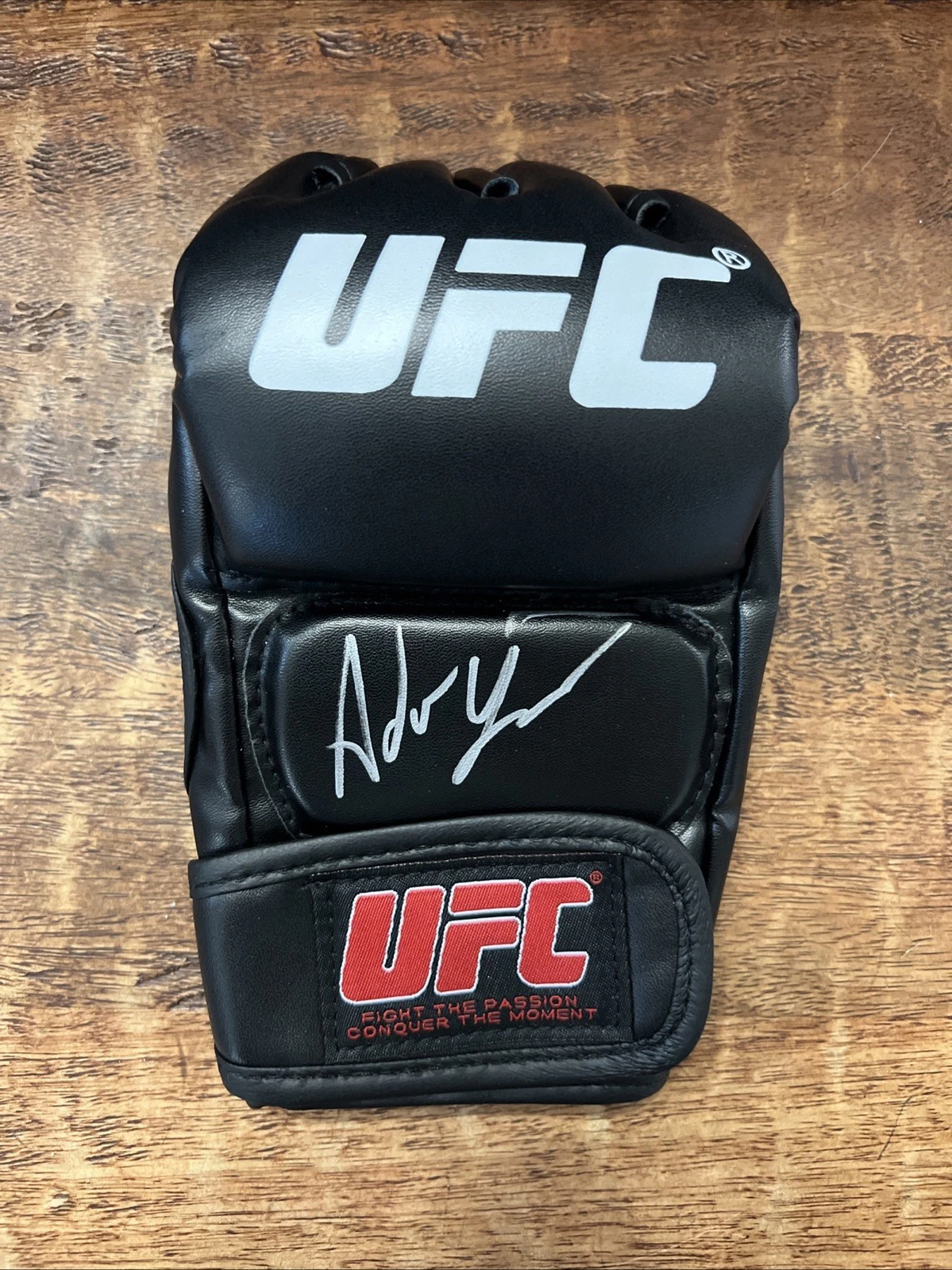 Adrian Yanez Signed UFC MMA Glove JSA Coa Autographed