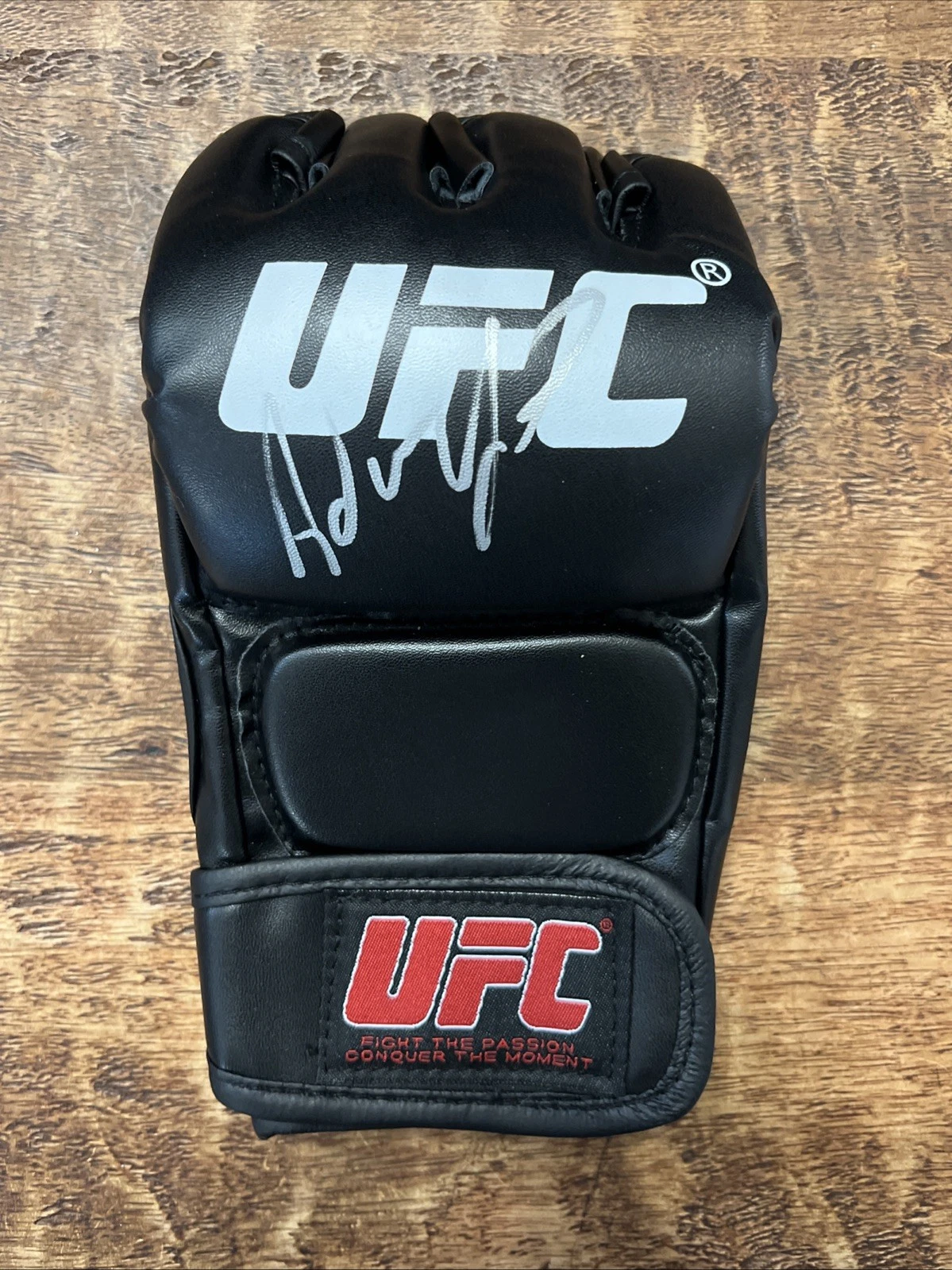 Adrian Yanez Signed UFC MMA Glove JSA Coa Autographed