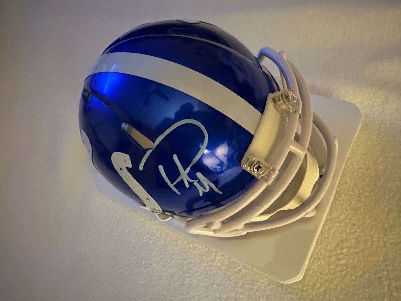 Pat McAfee Signed Indianapolis Colts Mini Helmet PSA/DNA Authenticated COA