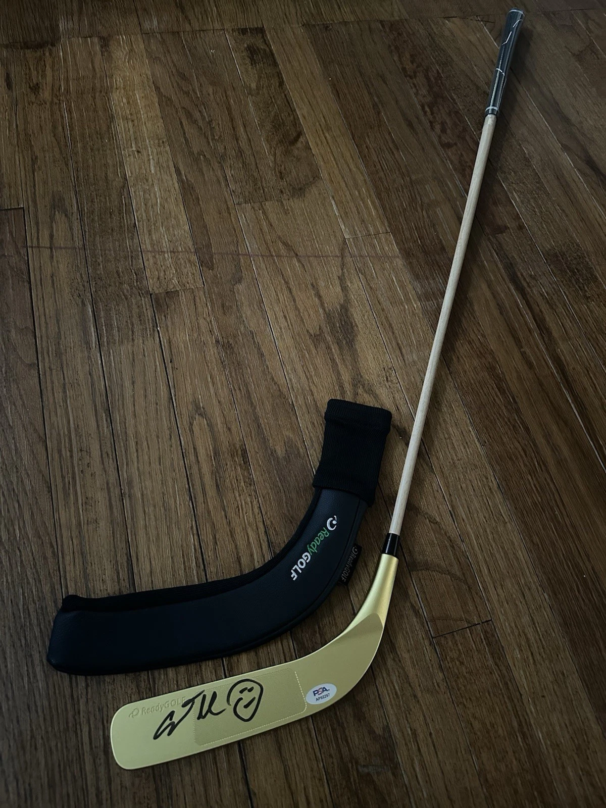 Adam Sandler Signed Happy Gilmore Gold Golf Putter PSA/DNA Authenticated COA
