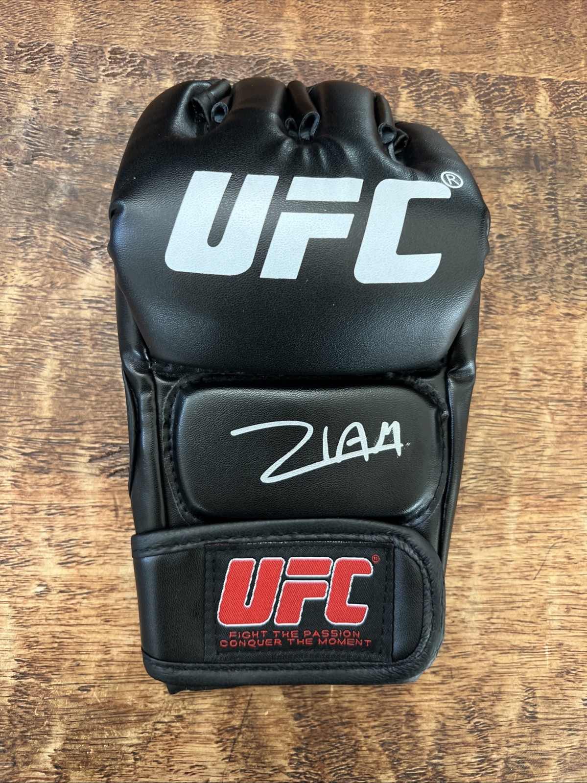 Fares Ziam Signed UFC MMA Glove JSA Coa Autographed