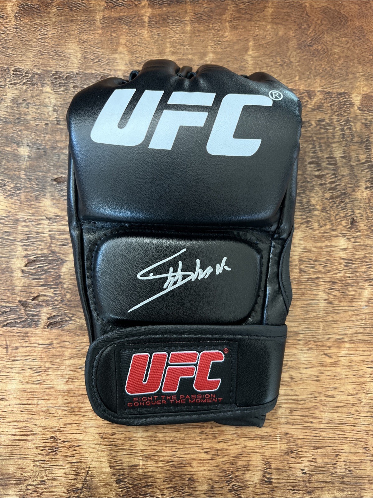 Tabatha Ricci Signed UFC MMA Glove JSA Coa Autographed Baby Shark