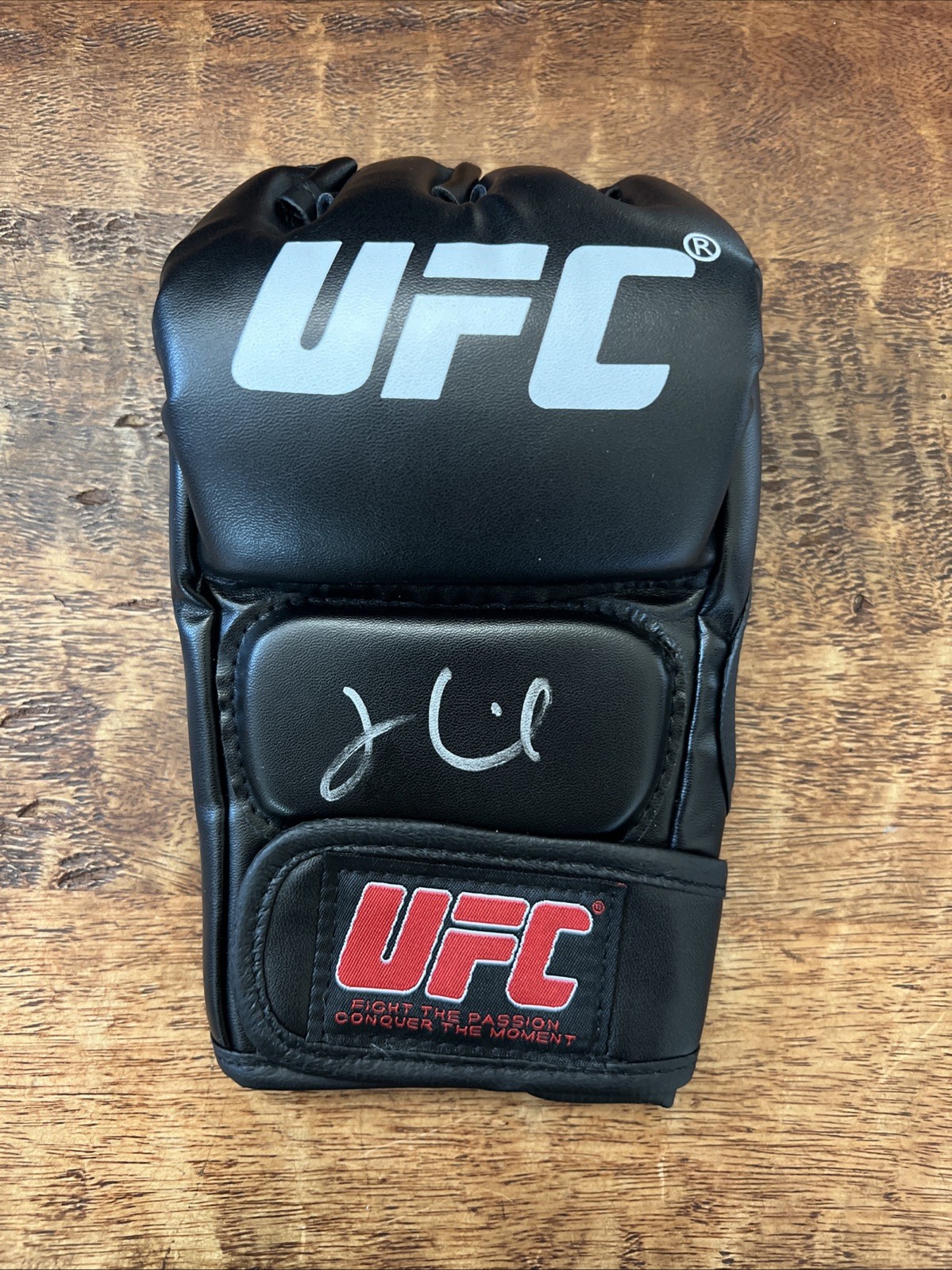 Jon Anik Signed UFC MMA Glove JSA Coa Autographed