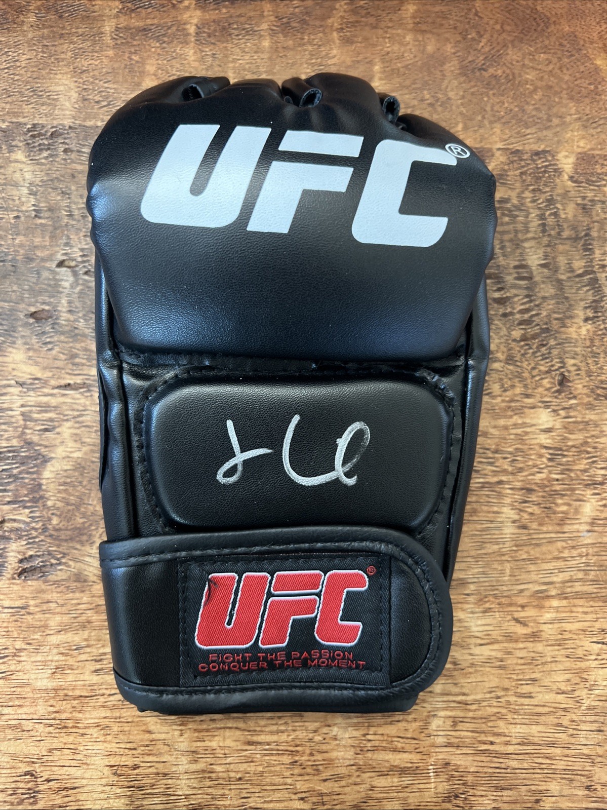 Jon Anik Signed UFC MMA Glove JSA Coa Autographed