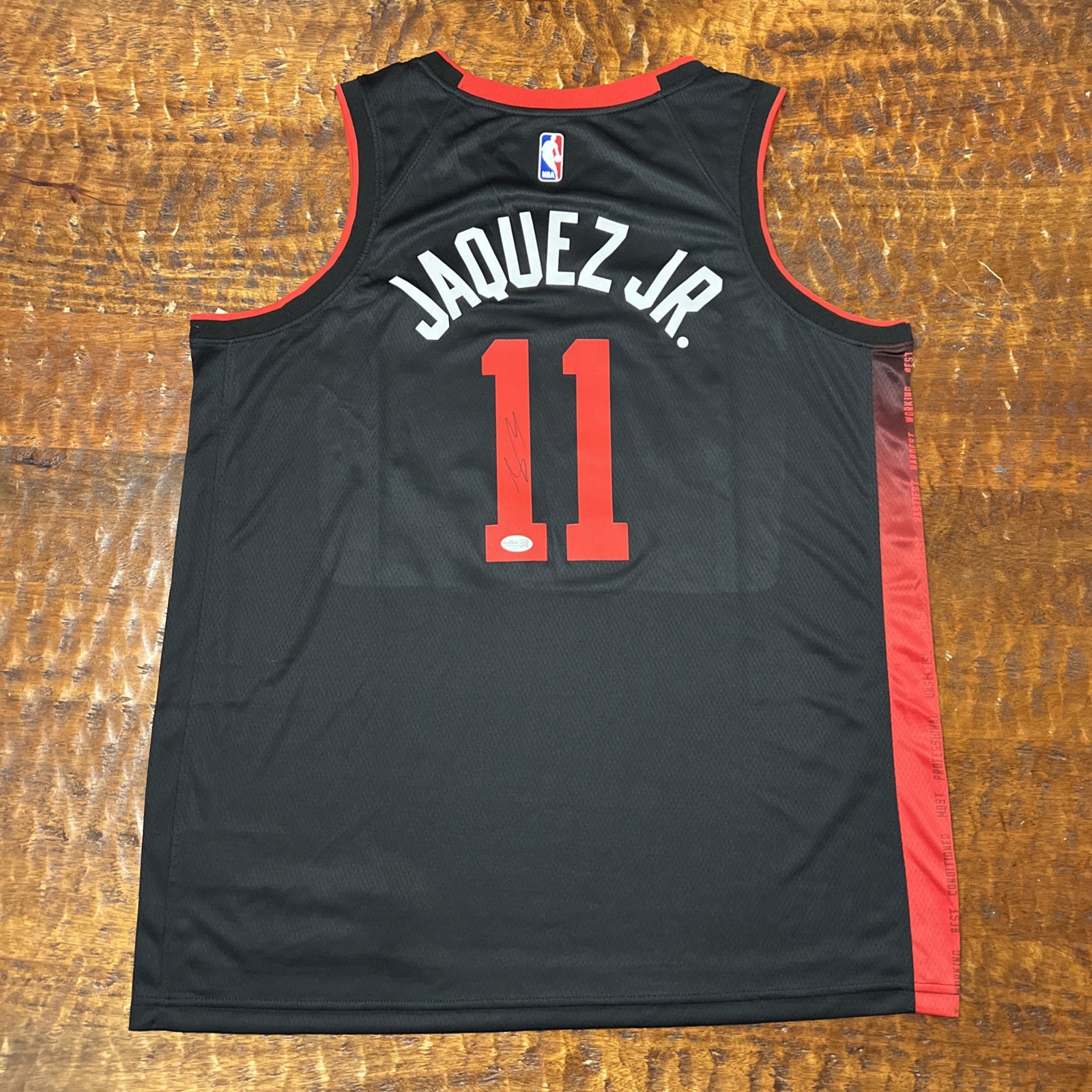 Jaime Jaquez Jr Signed Miami Heat Jersey JSA Coa Autographed