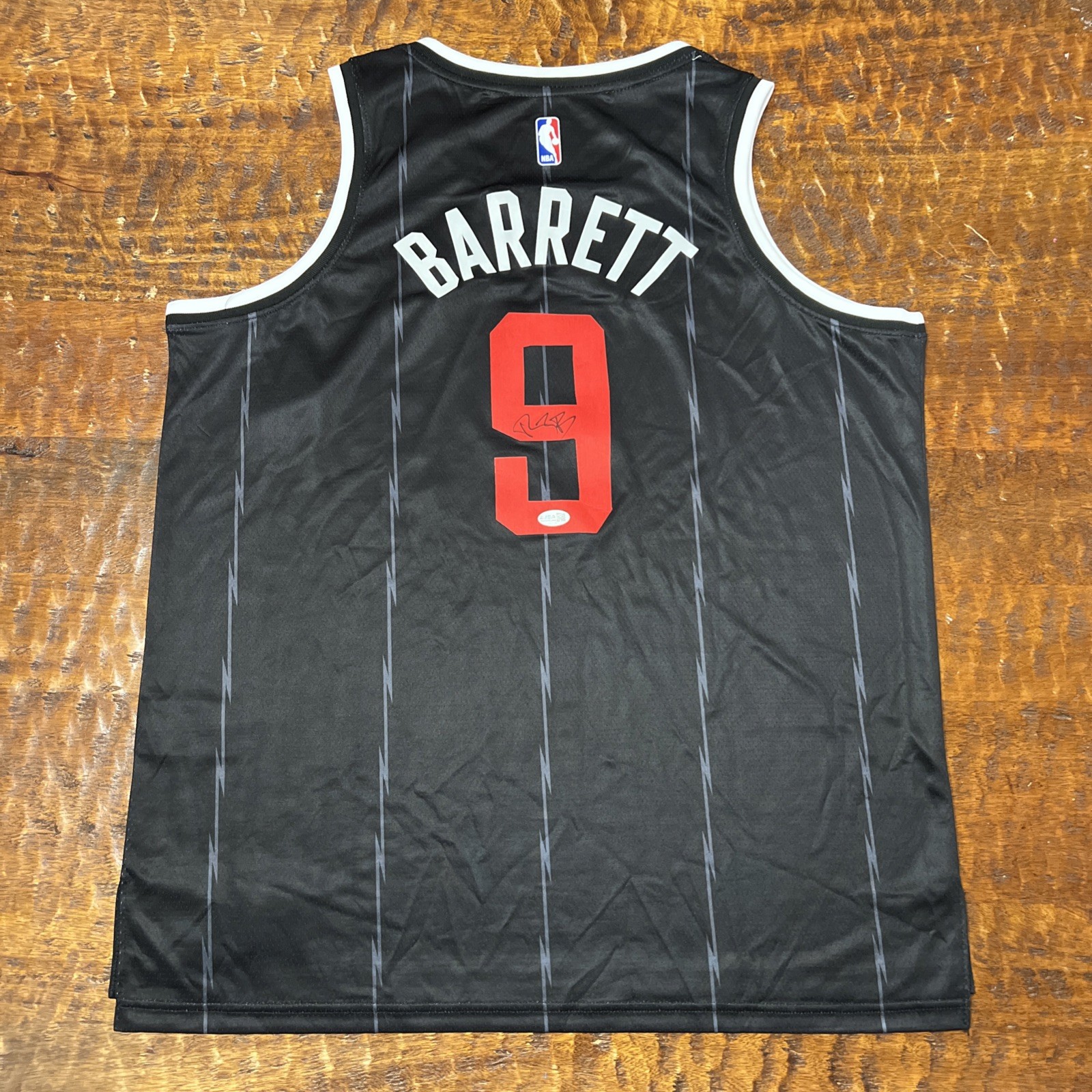 RJ Barrett Signed Toronto Raptors Jersey JSA Coa Autographed