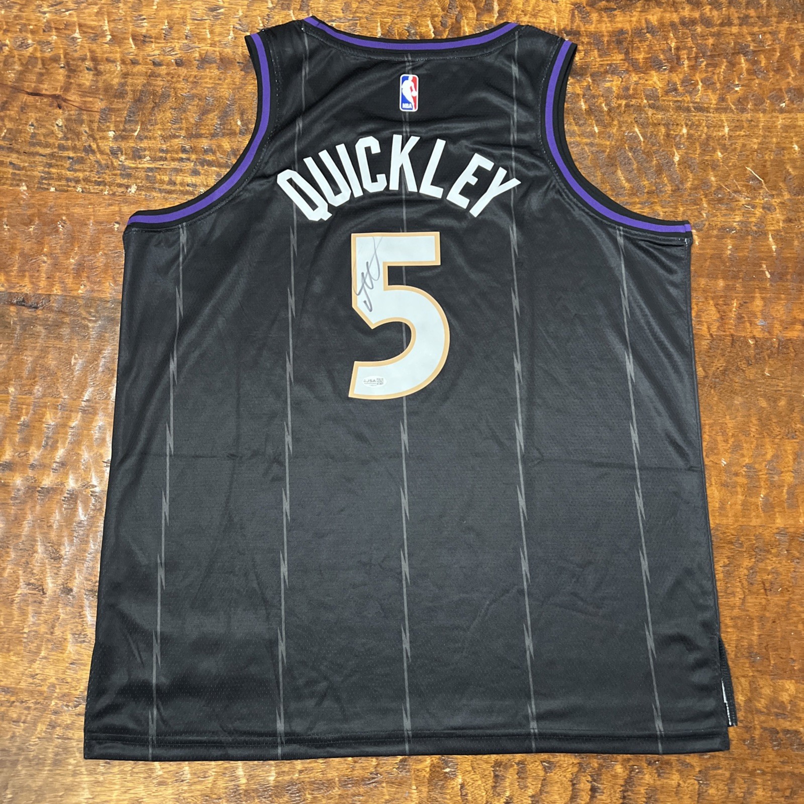 Immanuel Quickley Signed Toronto Raptors Jersey JSA Coa Autographed