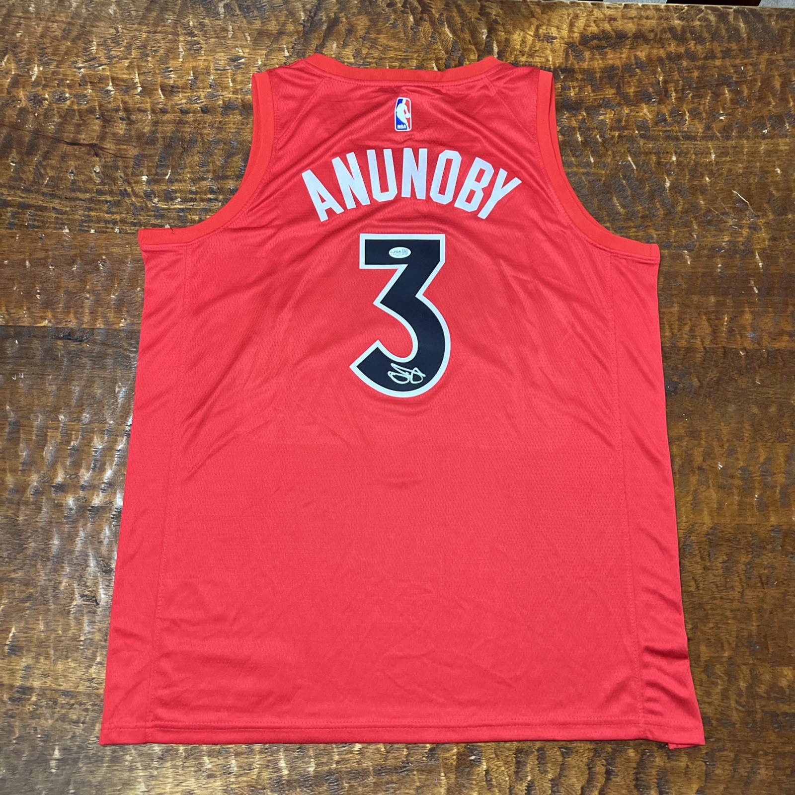 OG Anunoby Signed Toronto Raptors Jersey JSA Coa Autographed