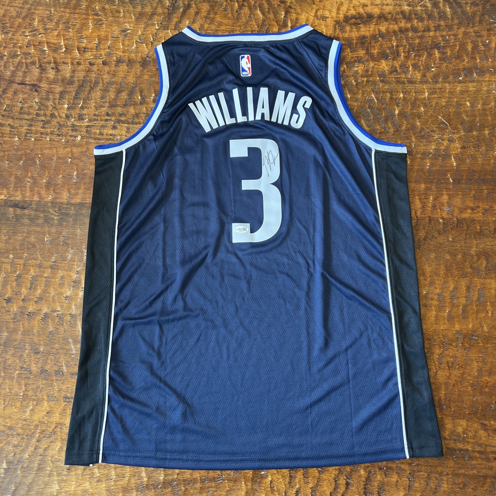 Grant Williams Signed Dallas Mavericks Jersey JSA Coa Autographed