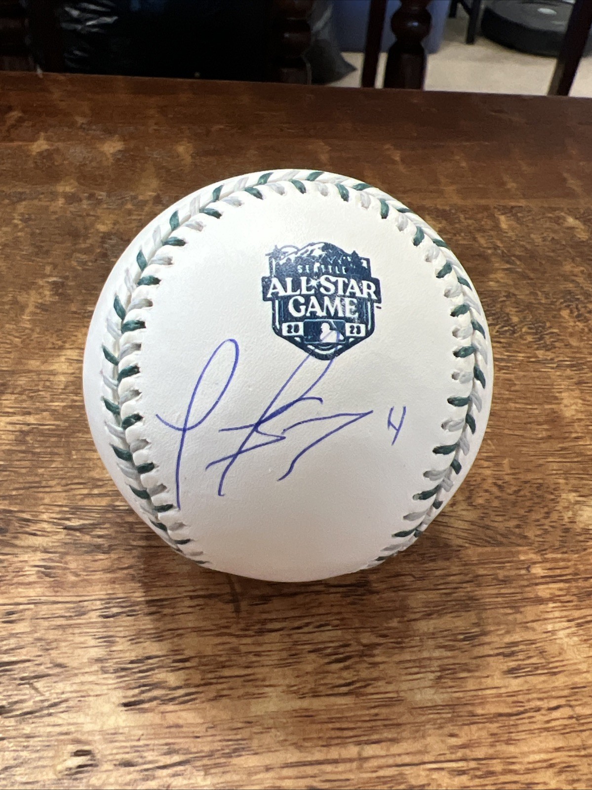 Luis Arraez Signed 2023 All Star Baseball JSA Coa Padres Autographed Giants