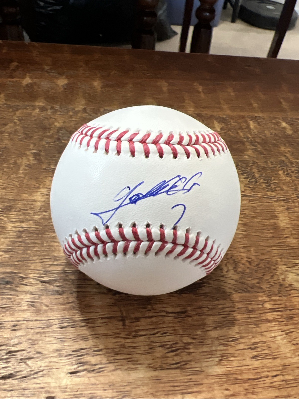 Masataka Yoshida Signed Major League Baseball JSA Coa Red Sox Autographed