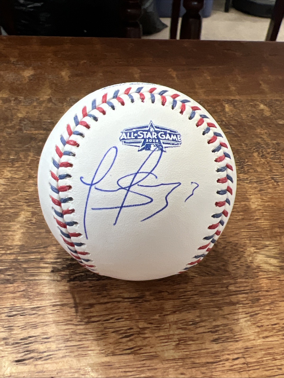 Luis Arraez Signed 2022 All Star Baseball JSA Coa Padres Autographed Giants