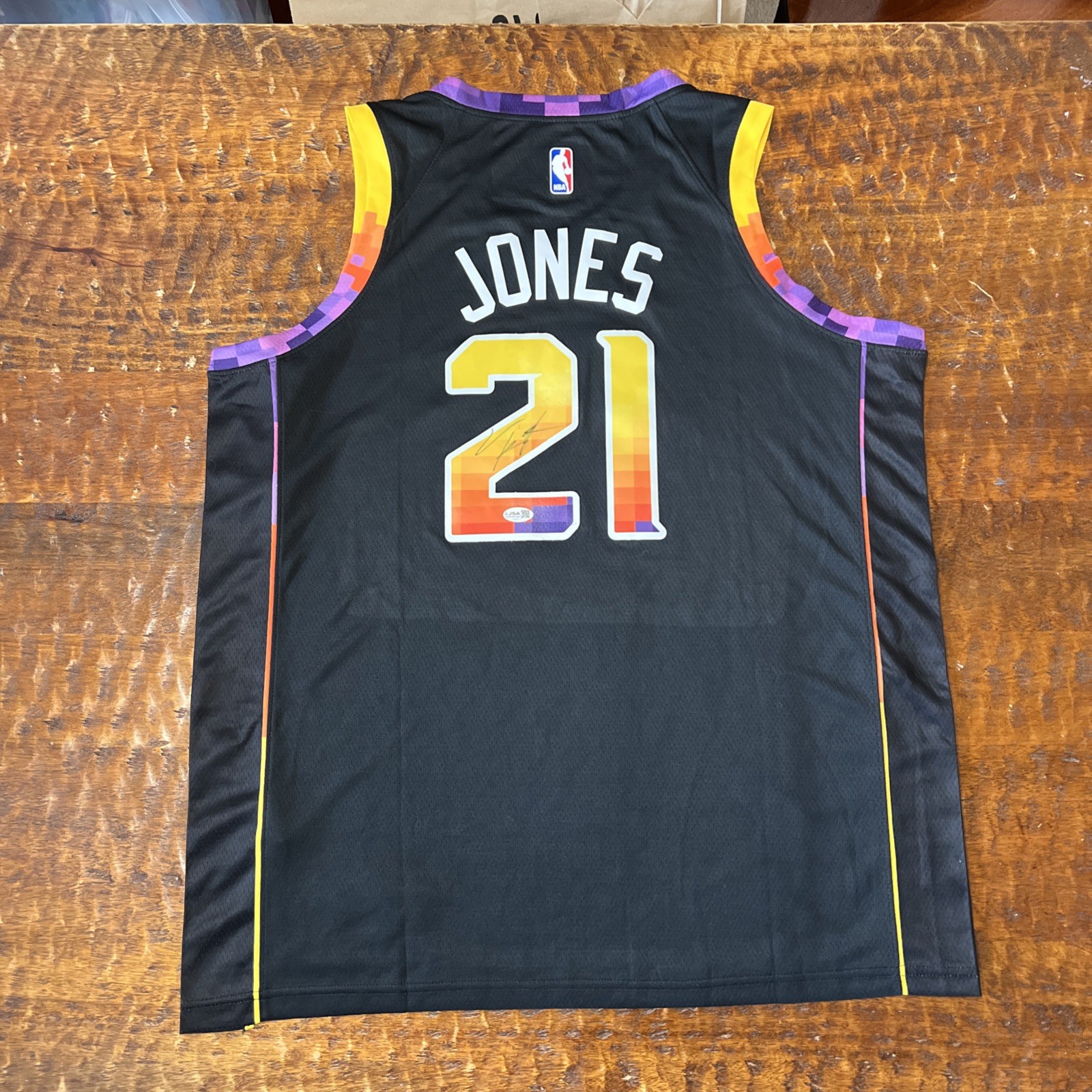 Tyus Jones Signed Phoenix Suns Jersey JSA Coa Autographed