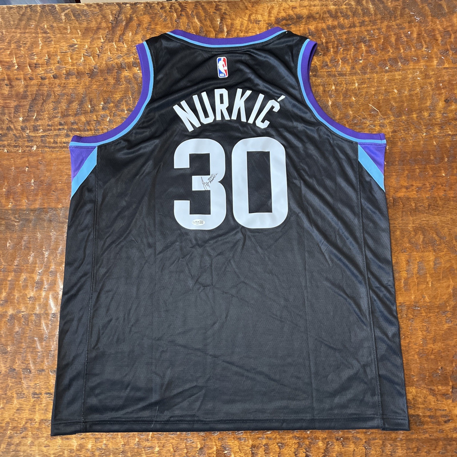 Jusuf Nurkic Signed Utah Jazz Jersey JSA Coa Autographed