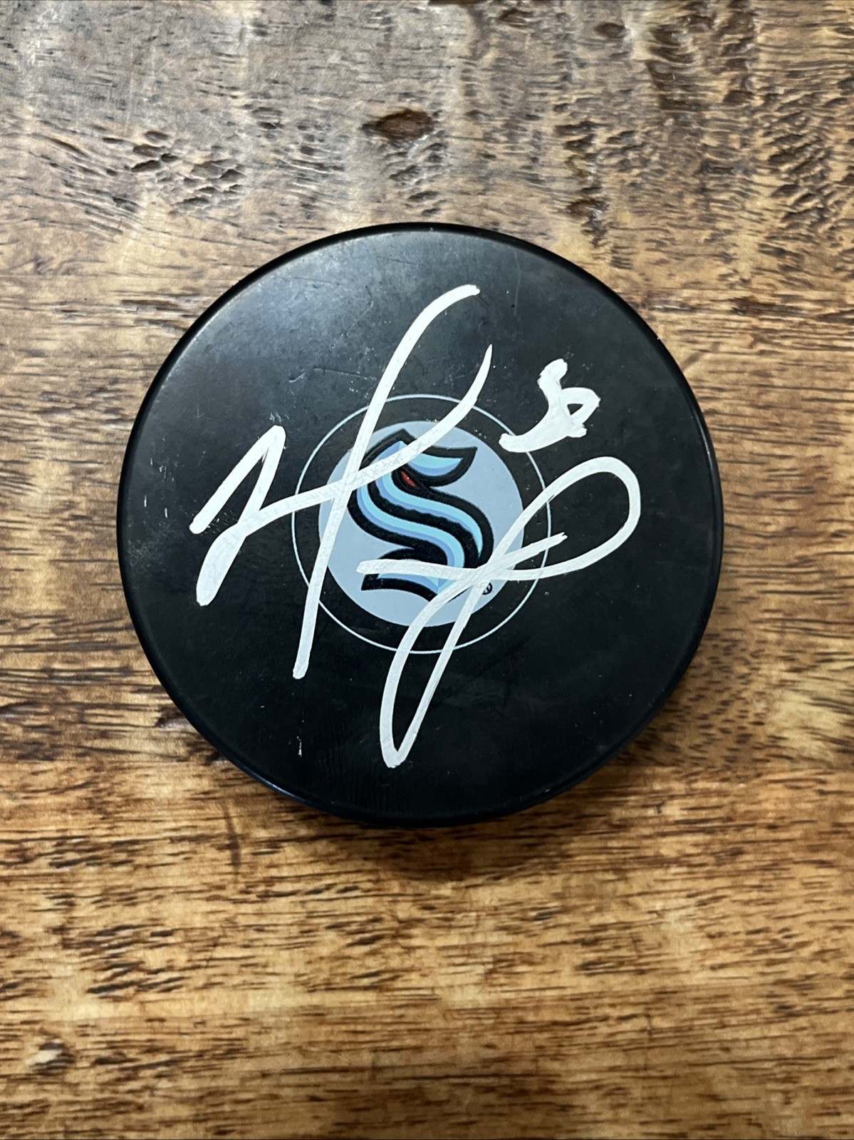 Matt Murray Signed Seattle Kraken Puck JSA Coa Autographed