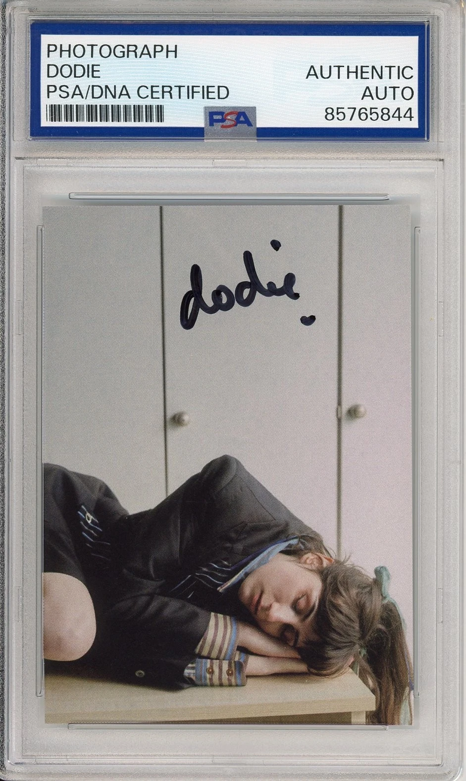 SIGNED Dodie Autograph Not for Lack of Trying Album Art Card Picture PSA DNA COA