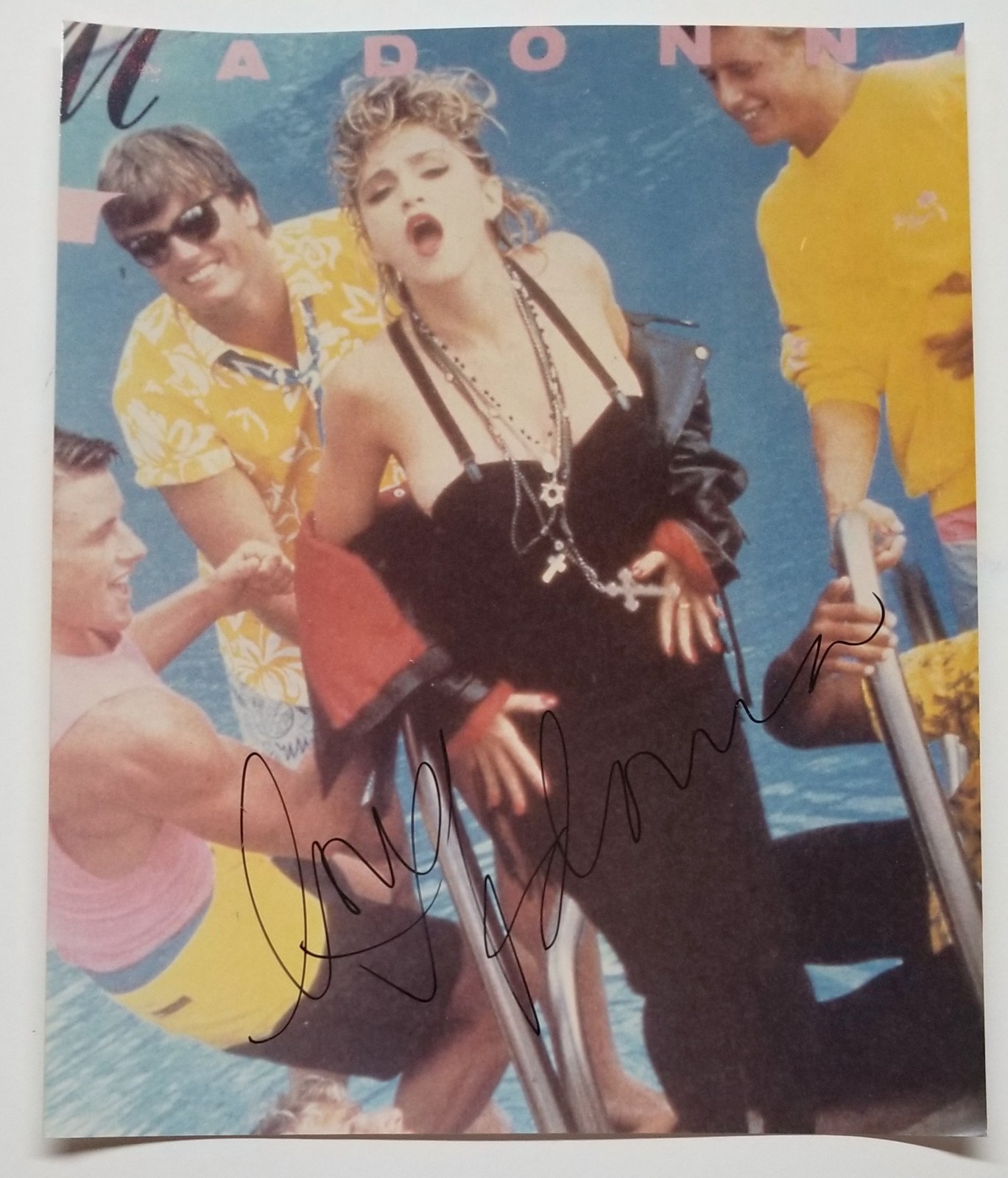 Madonna REAL hand SIGNED 8x10