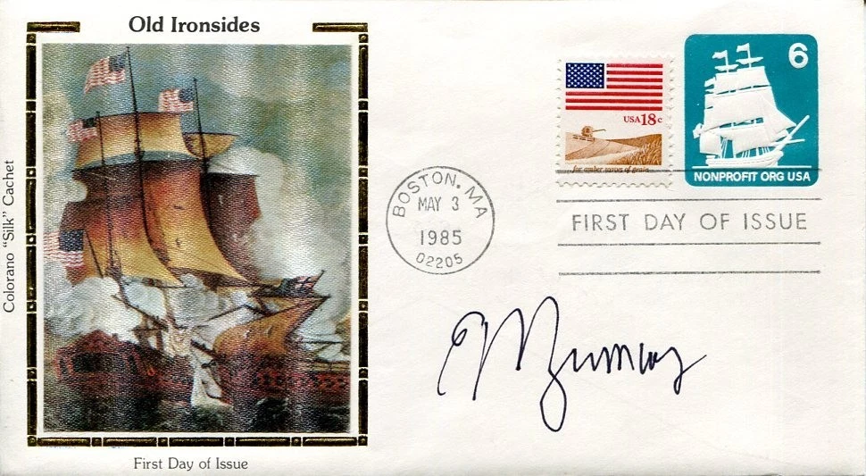 Admiral Elmo Zumwalt WWII Vietnam War Chief of Naval Operations Signed Autograph