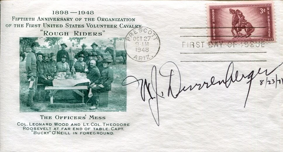General William Durrenberger Redstone Arsenal Weapons Command Signed Autograph