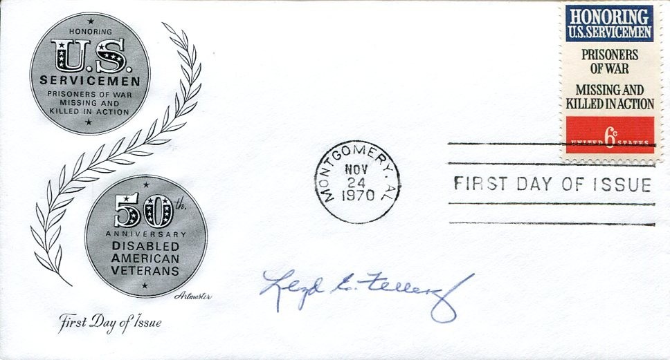 General Lloyd E. Fellenz WWII War Army Japan Commanding General Signed Autograph