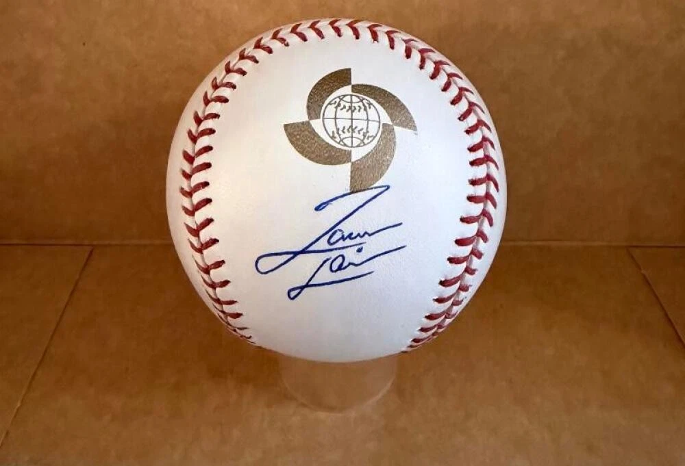 JAMESON TAILLON CUBS/PIRATES SIGNED 2013 WBC BASEBALL BECKETT AUTH