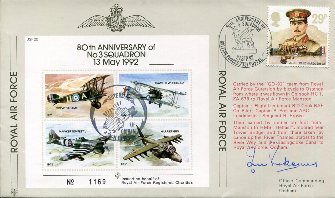 James Pickering RAF WWII War Spitfire Pilot Battle Of Britain Signed Autograph