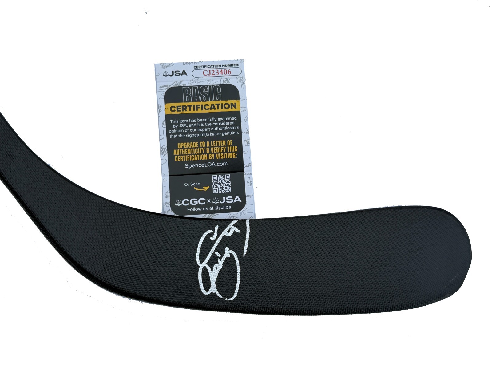 Joe Sakic Signed Colorado Avalanche Hockey Stick JSA COA