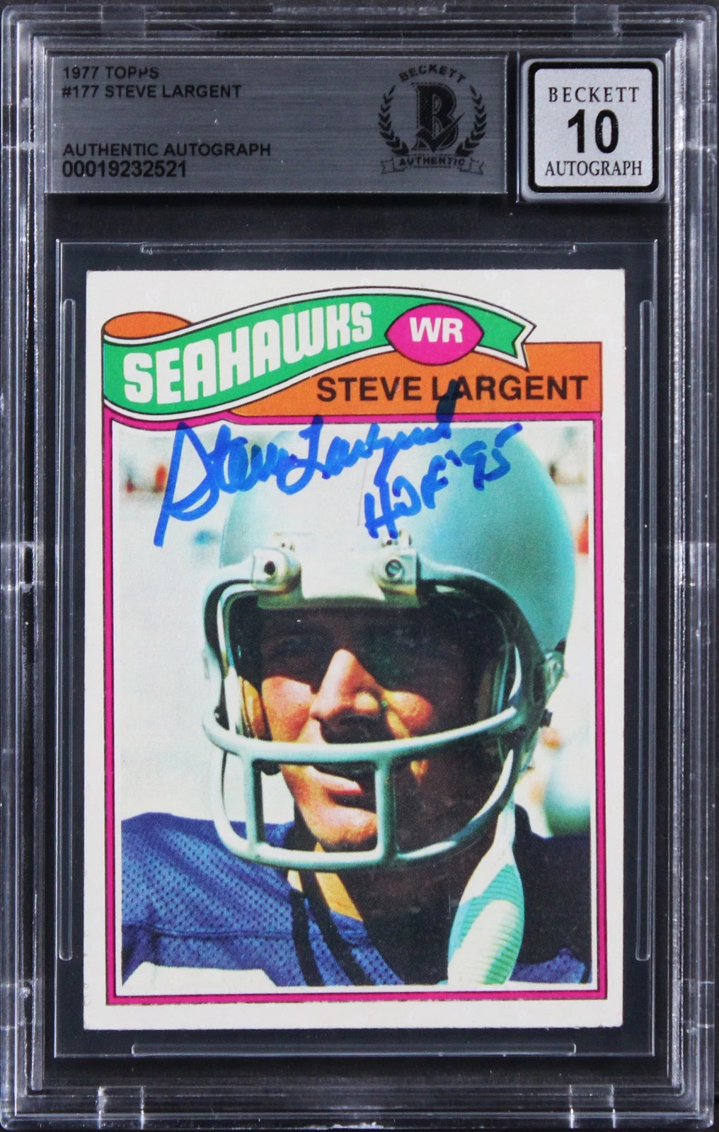 Seahawks Steve Largent 