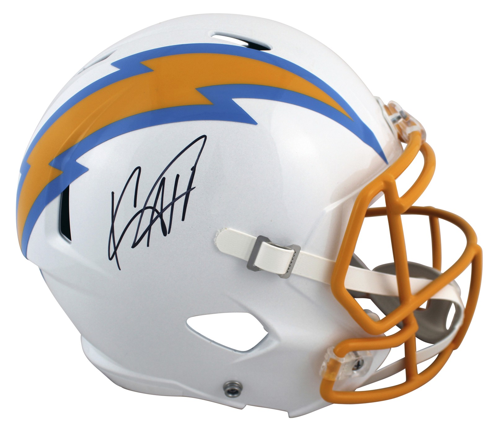 Chargers Keenan Allen Authentic Signed Full Size Speed Rep Helmet BAS Witnessed