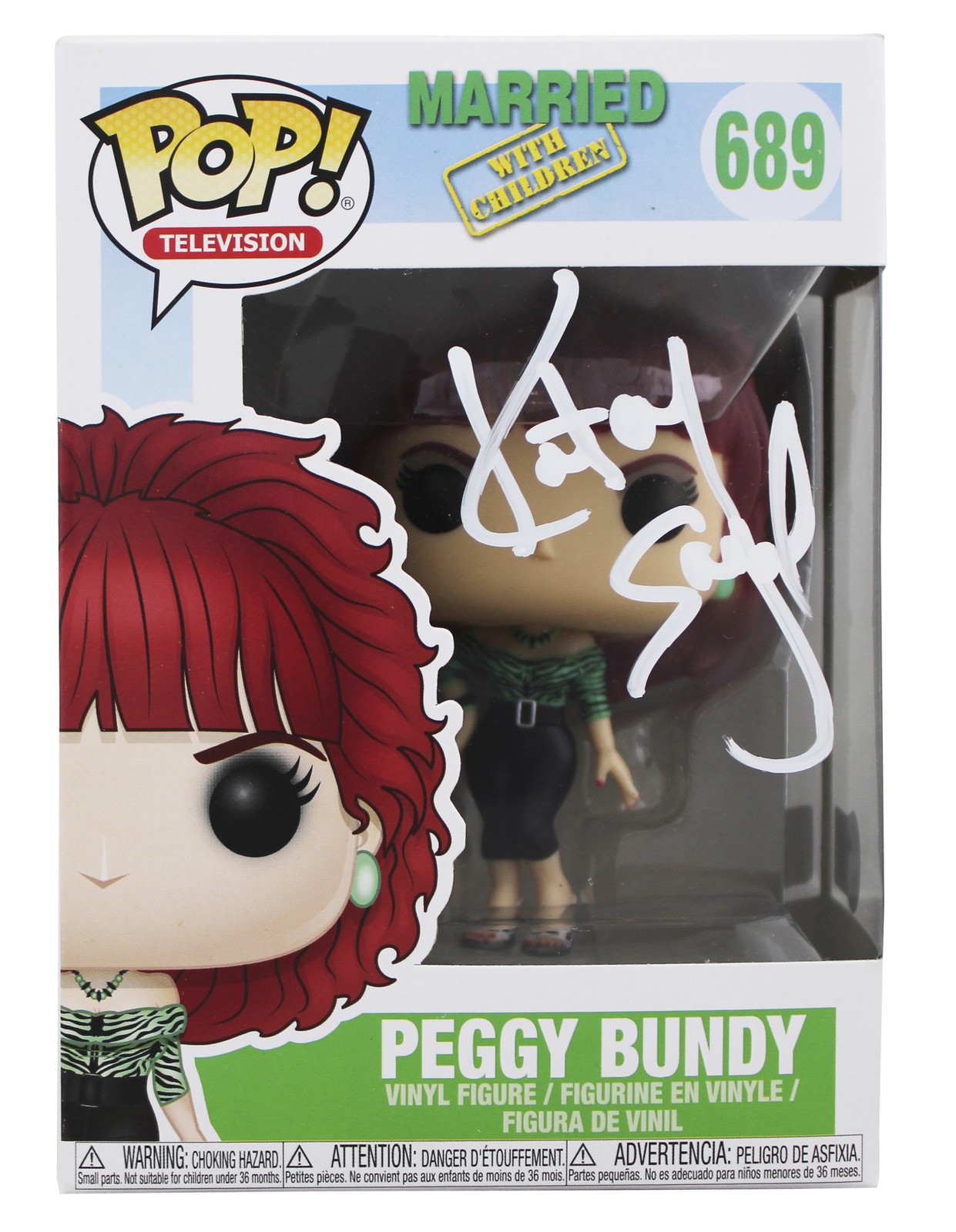 Katey Sagal Married W/ Children Signed Peggy #689 Funko Pop Vinyl Figure BAS