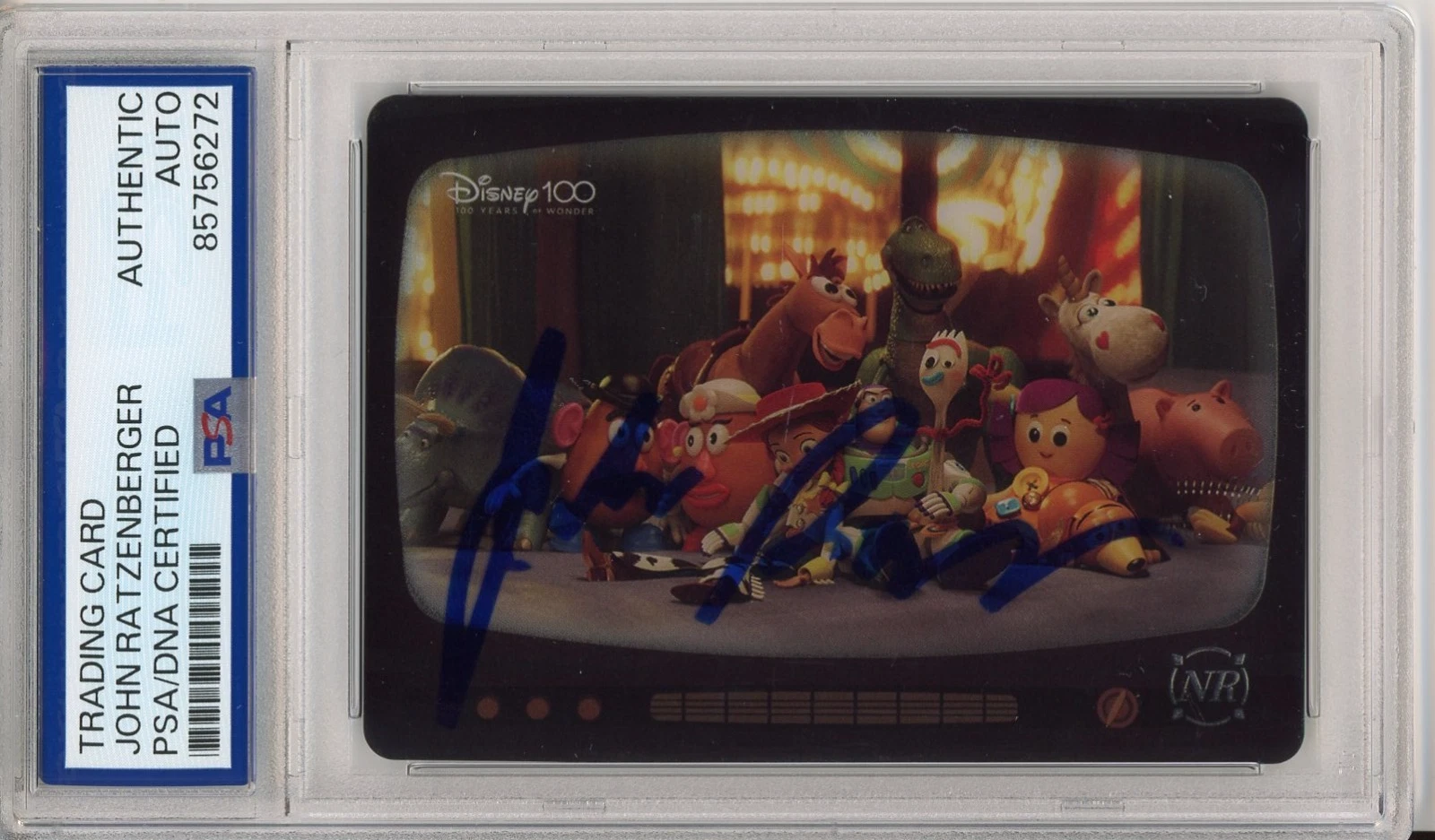 Hamm Toy Story Kakawow Disney 100 Card SIGNED John Ratzenberger PSA DNA COA AUTO