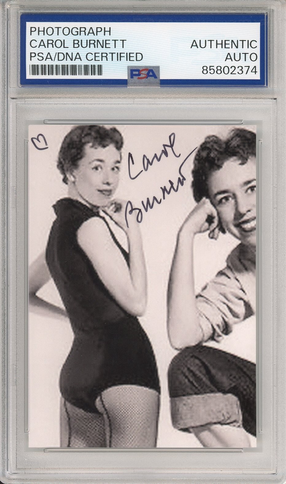 CAROL BURNETT SHOW SEXY SWIMSUIT PHOTOGRAPH PICTURE PSA DNA COA SIGNED AUTOGRAPH