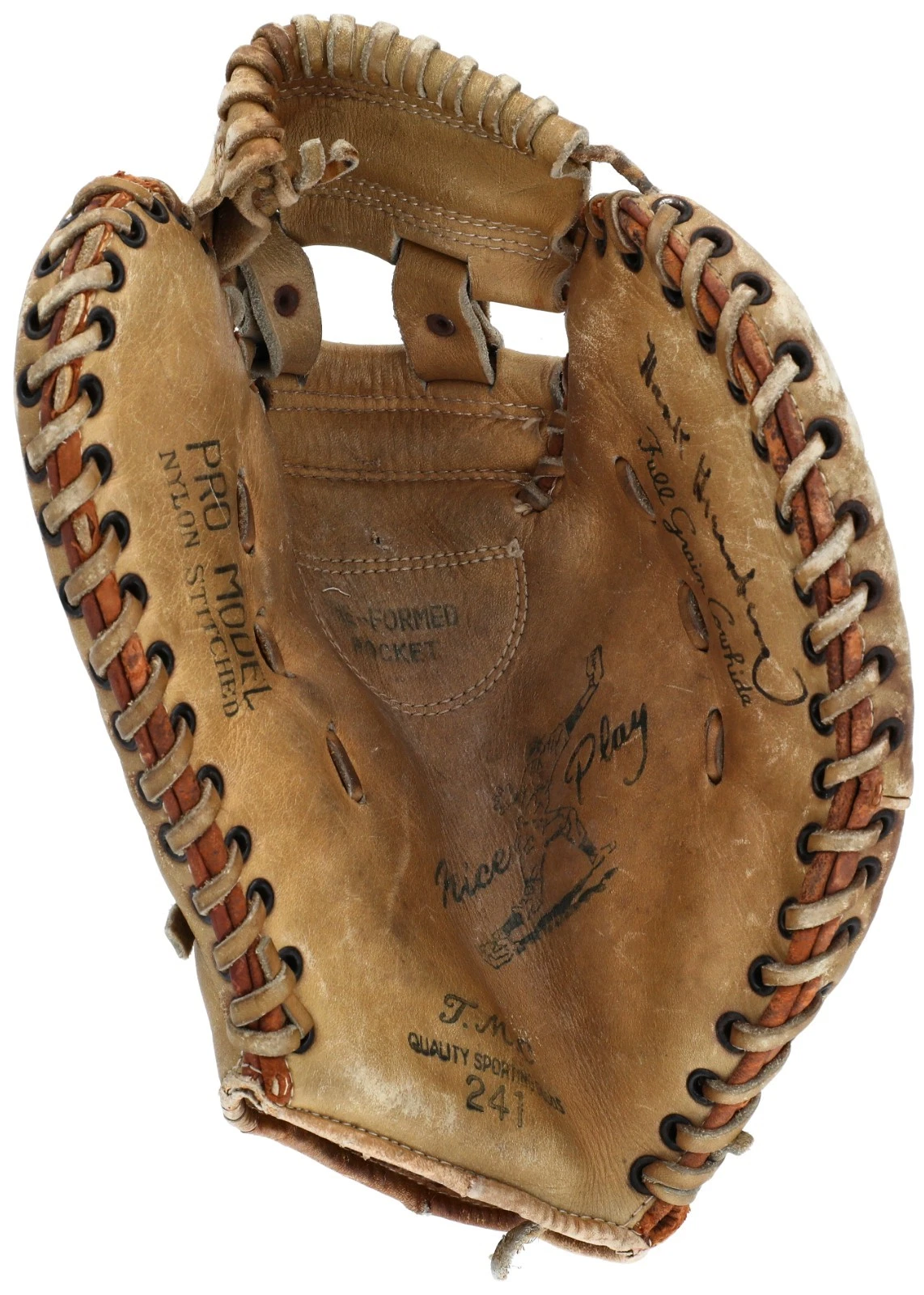Hank Greenberg Signed First Baseman's Baseball Glove The Only One Known JSA COA