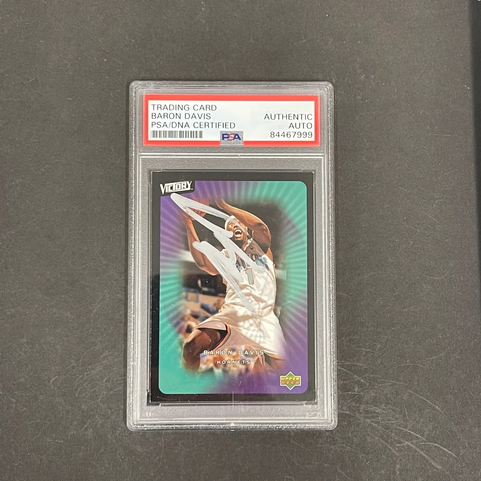 Baron Davis 2003 Upper Deck Victory#60 Signed Card PSA Autographed