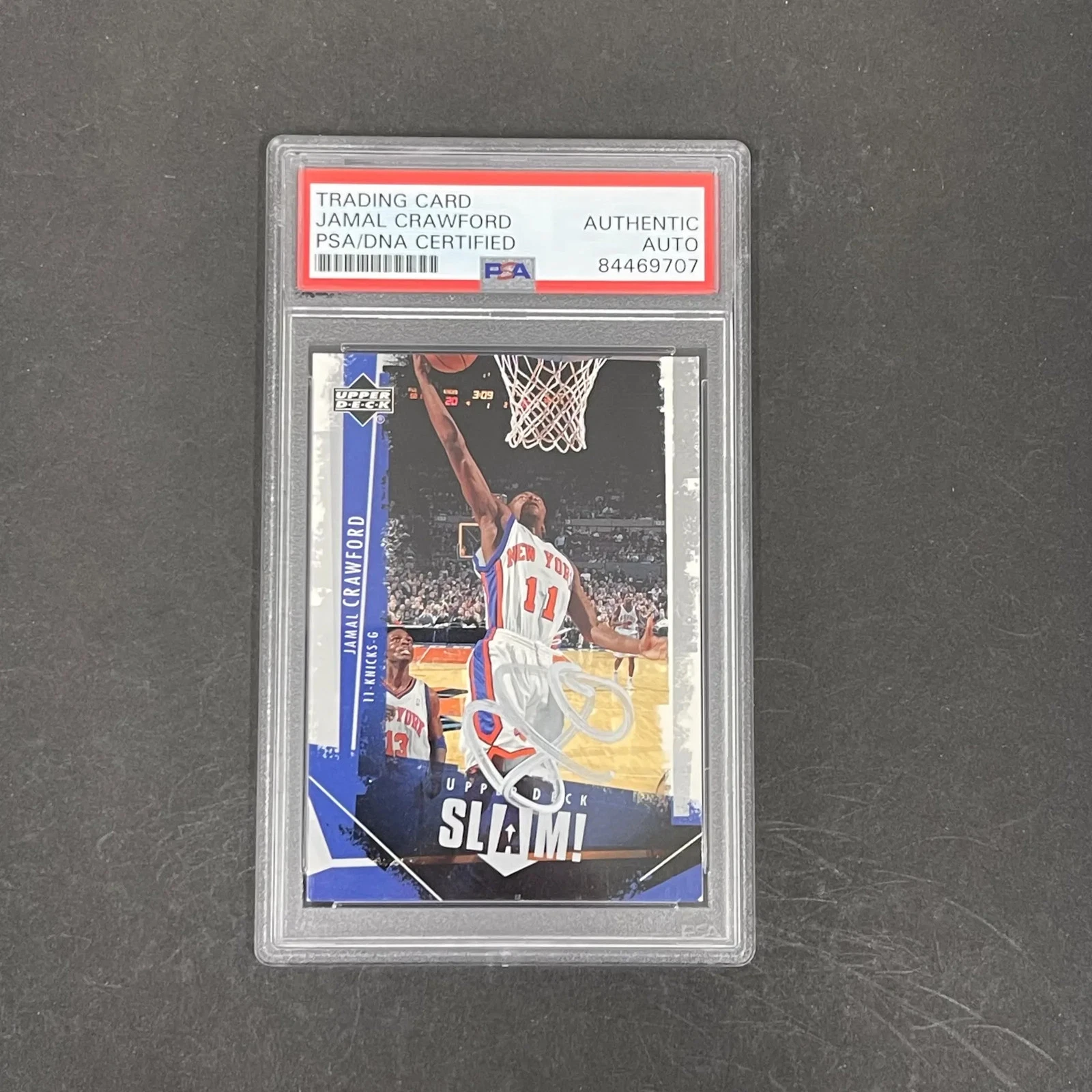 Jamal Crawford 2005 Upper Deck SLAM!#58 Signed Card PSA Autographed