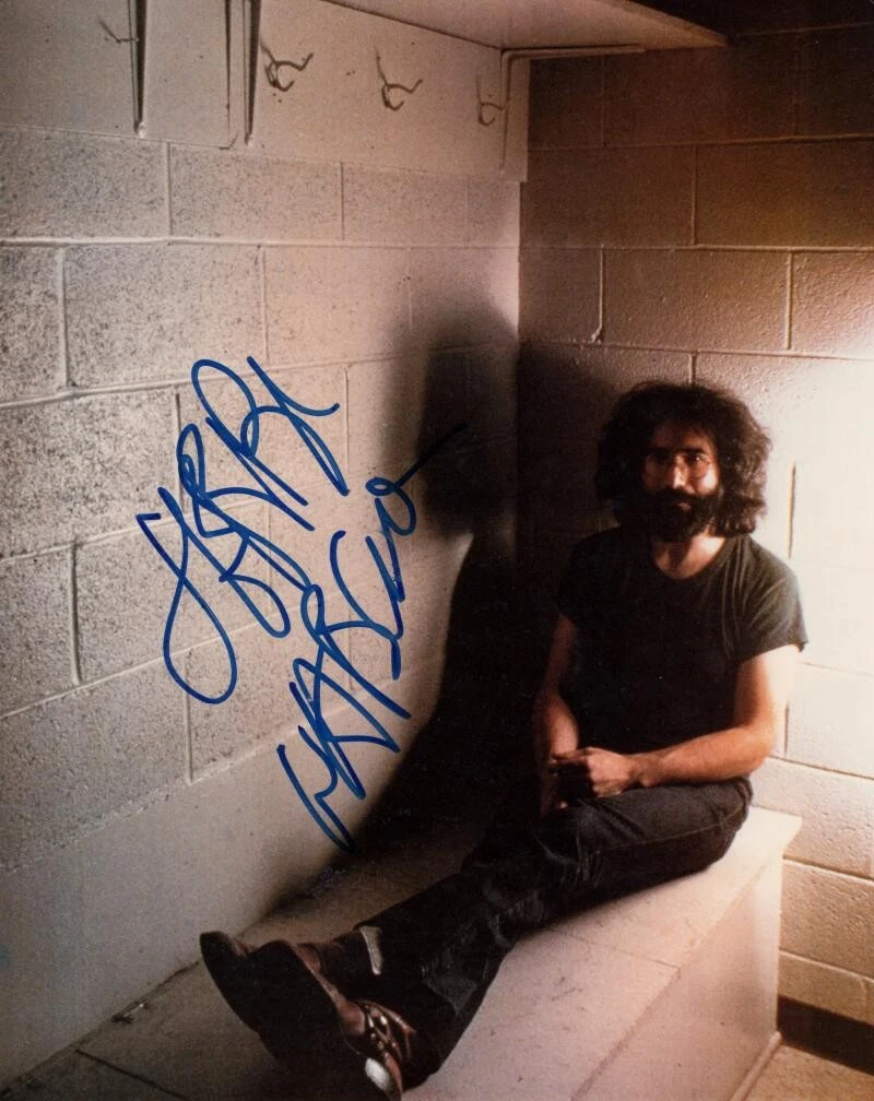 Jerry Garcia Grateful Dead Signed Autograph 8x10 Photo - Live/Dead w/ JSA COA
