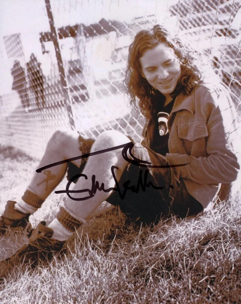 Eddie Vedder Pearl Jam Signed Autograph 8x10 Photo Original Art Wave Sketch JSA