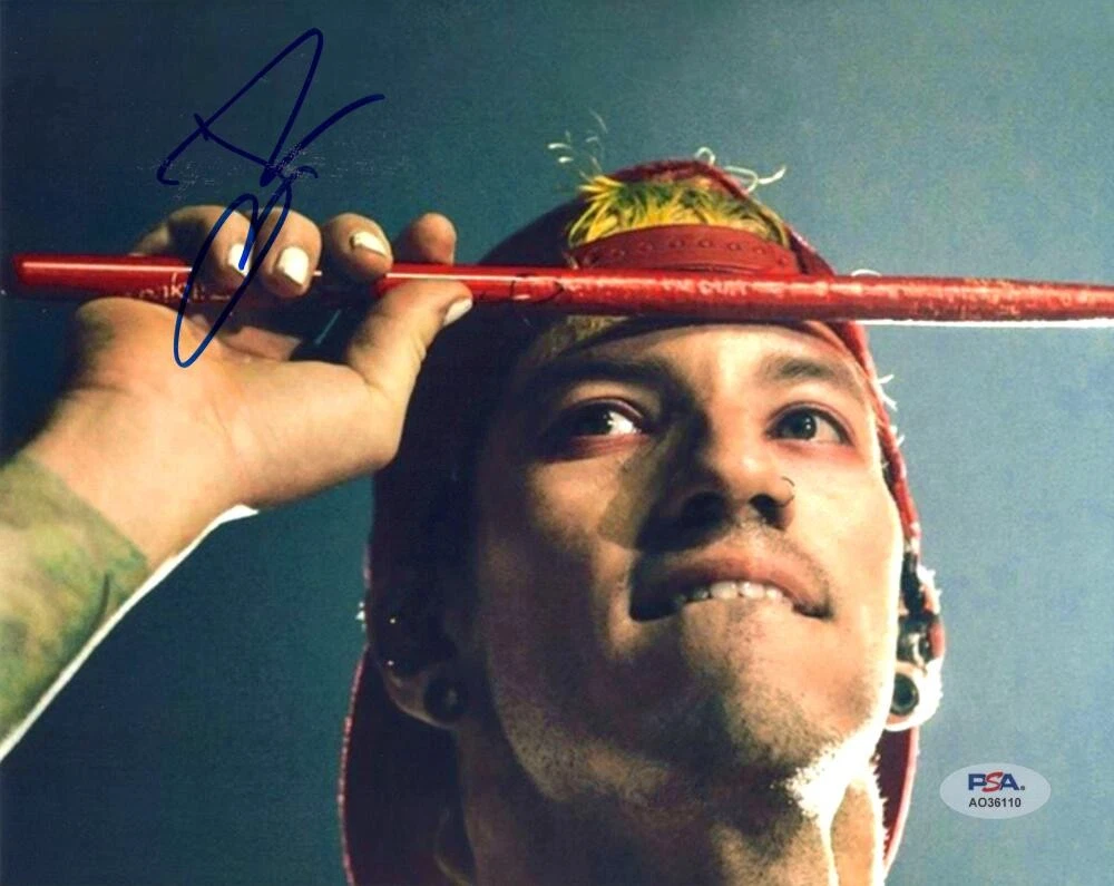 Josh Dun Twenty One Pilots Signed Autograph 8x10 Photo - Breach Trench PSA COA
