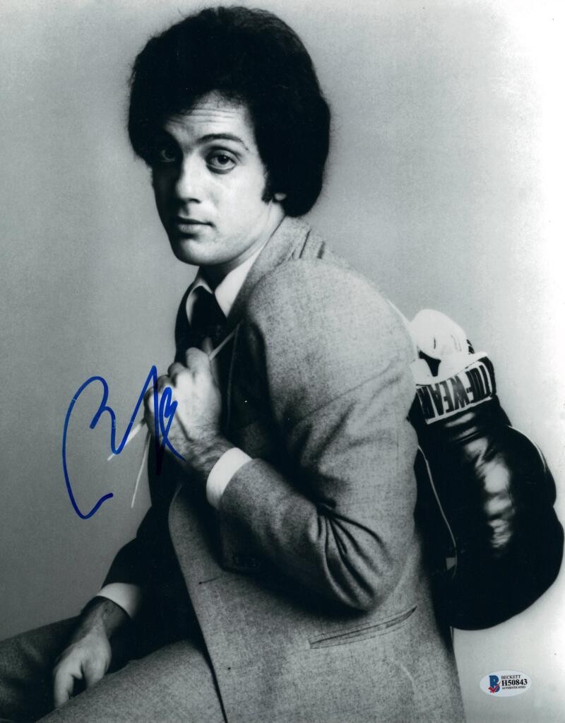 Billy Joel Signed Autograph 11x14 Photo - The Stranger Rock Icon w/ Beckett COA