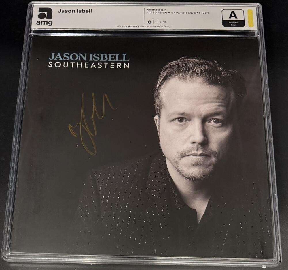 Jason Isbell Signed Autograph Southeastern Vinyl Record Album LP AMG JSA COA